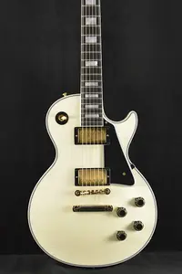 Gibson Murphy Lab 1957 Les Paul Custom с 2 звукоснимателями, альпийский белый, ультра легкая состаренная модель эксклюзивно для Fuller's
