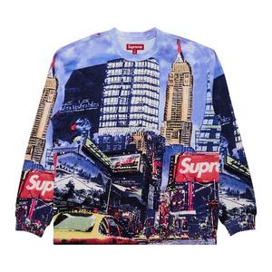Топ Supreme Skyline Sequin Long-Sleeve Top, Day