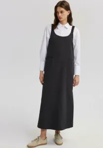 Платье повседневное с широкими бретелями Touché Privé, Black