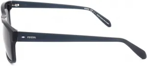 Модные солнцезащитные очки: темно-черепаховая оправа, античное серебро/зеленый цвет Fossil, Dark Tort