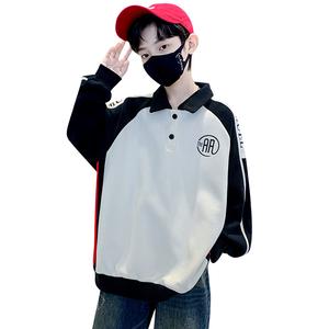 Детский свитшот с воротником-поло EASTERN CAMEL, бежевый