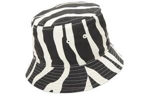 Хлопковая панама унисекс черно-белая Converse