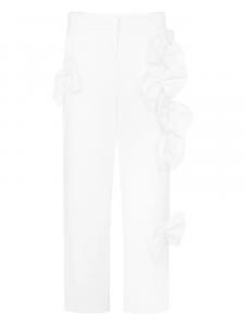 Брюки прямого покроя Simonetta, белый