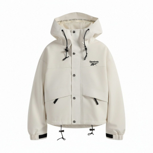 Куртка Unisex Hooded Moderate Reebok, flowing cloud белый