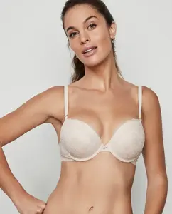 Бюстгальтер с двойным пуш-апом и косточками Selmark, цвет Maquillaje