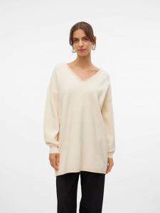 Пуловер Vero Moda Pullover Gold, кремовый