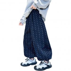 Детские вязаные спортивные штаны Moderate EASTERN CAMEL, темно-синий