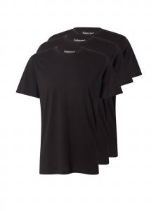 SELECTED Футболка 'SLHDAN' в черном цвете