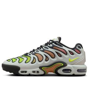 Кроссовки air max plus drift 'light silver barely volt' Nike, серебряный