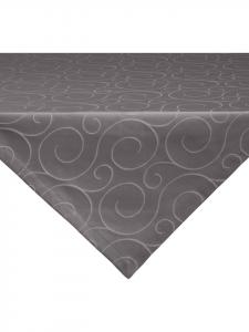 Erwin Müller Жаккардовая скатерть из смесовой хлопчатобумажной ткани Oberhausen, цвет антрацит