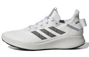 Кроссовки для бега SenseBounce+ женские с низким верхом серые/черные Adidas