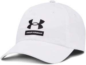 Under Armour мужская брендовая кепка, (100) White/White/Black