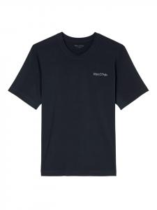 Футболка Mix & Match Cotton M-Line темно-синего цвета Marc O'Polo