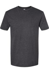 Футболка Gildan Softstyle CVC, цвет pitch black mist
