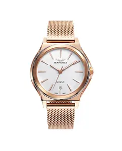 Женские часы Dynamique SA81358-07 из розовой стали Sandoz, розовый