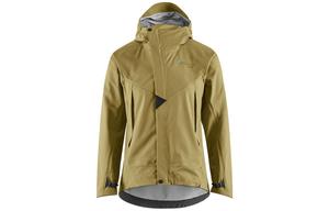 Klattermusen Женская водонепроницаемая ветровка ветронепроницаемая дышащая утепленная сверхлегкая, Lawn Green Meadow Green