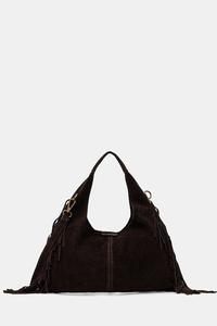 Замшевая сумка Answear.LAB, коричневый