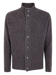 Кардиган на пуговицах Filippo De Laurentiis, коричневый