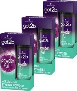 3X Пудра для объема волос Schwarzkopf 10 мл Got2B