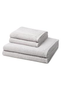 Полотенце для ванной Ross 2 X 2 X Duschtuch im Set Vita, серебряный
