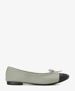 Балетки Flora - Резиновая подошва - Размеры ЕС Repeat, цвет Sage/Noir