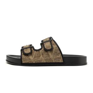 AOKANG Мужские стойкие к истиранию тапочки-слипоны с амортизацией - хаки, цвет Khaki