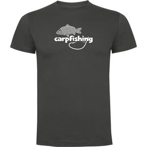 Футболка Kruskis Carpfishing, серый