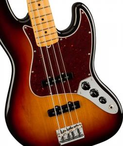 Басс гитара Fender American Professional II Jazz Bass. Maple Fingerboard, 3-Color Sunburst