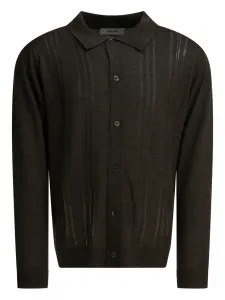 Трикотажная рубашка Thor Nn07, коричневый