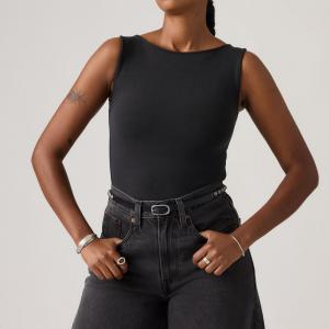 Гламурный ремень со стразами Levi's, Caviar - Black