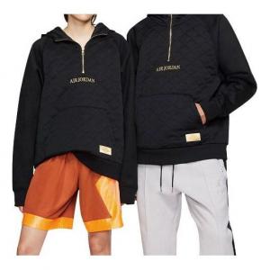 Толстовка Men's Air Jordan Sueded AJ85 Zipper Black, черный