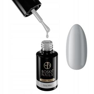 Красочный гибридный лак для ногтей, 406 Grey Mist, 6 мл Boska Nails