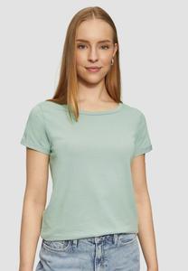 Базовая футболка MIT RUNDHALSAUSSCHNITT QS, зеленый
