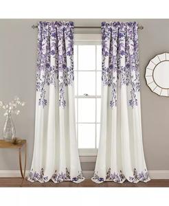 Оконные шторы с фильтрацией света Tanisha Lush Decor, фиолетовый