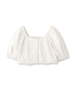 Укороченное джинсовое болеро