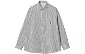 Carhartt WIP Рубашка SS23 Heartbeat Romance Series Women's Marine Blue