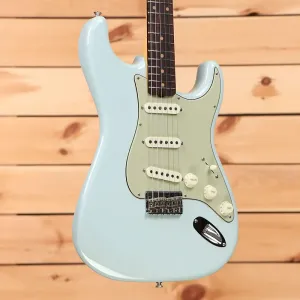 Fender Custom Shop Custom 1959 Hardtail Stratocaster Time Capsule Relic - Потускневший/Состаренный Sonic Blue-R138959