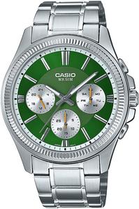 CASIO Часы Analog 'TIMELESS COLLECTION' в серебристом цвете