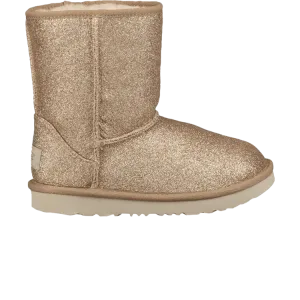 Кроссовки UGG Classic Short II Kids Glitter - Gold, золотой