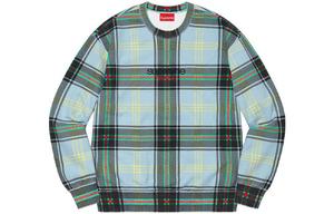 Толстовка Supreme Plaid в клетку, синий