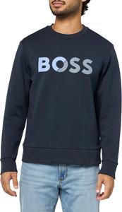 BOSS мужская толстовка с логотипом Shade Embossed, Dark Sky