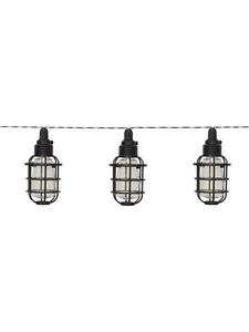 STAR Trading Гирлянда из солнечных батарей в форме клетки, черного цвета