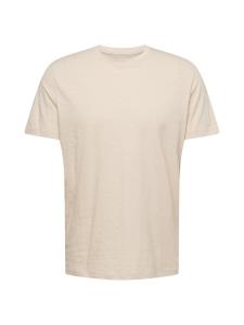 Классическая футболка SELECTED HOMME Shirt ASPEN, кремовый