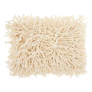 Продолговатая декоративная подушка Mina Victory Skinny Fugga Shag, цвет Ivory