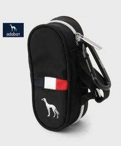 Трехцветный чехол для мяча на молнии Adabat, цвет Black (019)