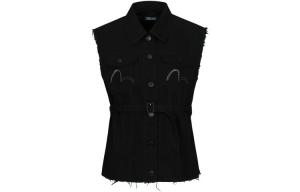 Жилет женский черный Evisu
