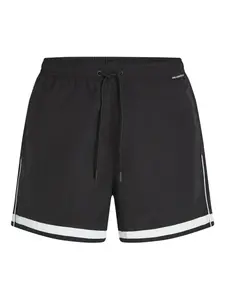 Плавки-шорты с контрастной окантовкой Karl Lagerfeld, черный