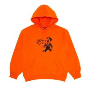 Толстовка Supreme x Homerun Hooded Sweatshirt, Orange