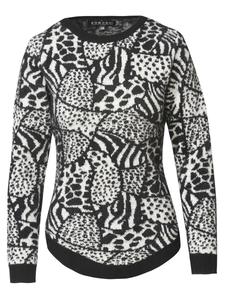 Свитер Koroshi, черный/белый