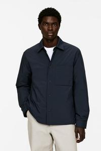 Рубашка с легкой подкладкой Arket, синий